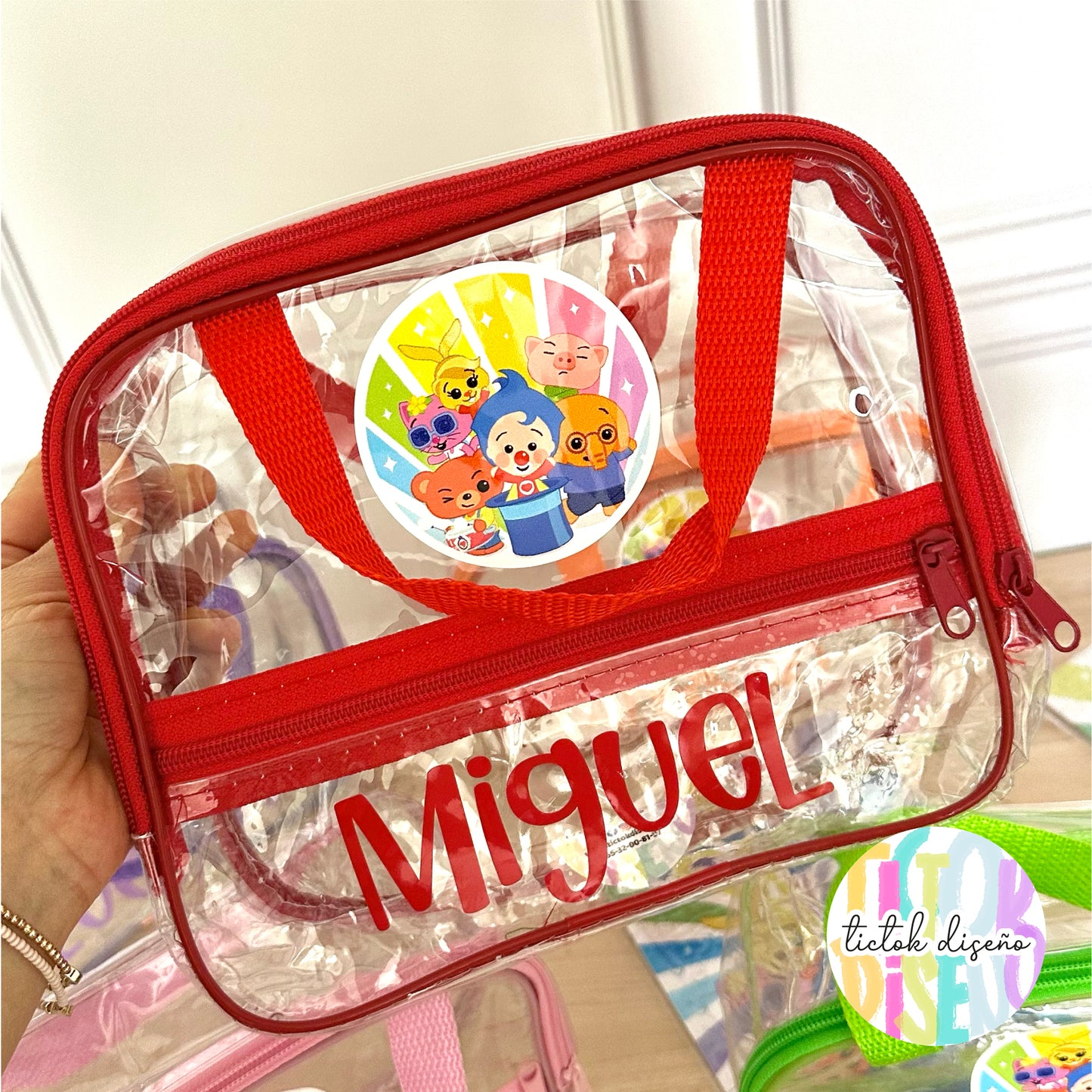 Loncheritas Transparentes o Neon