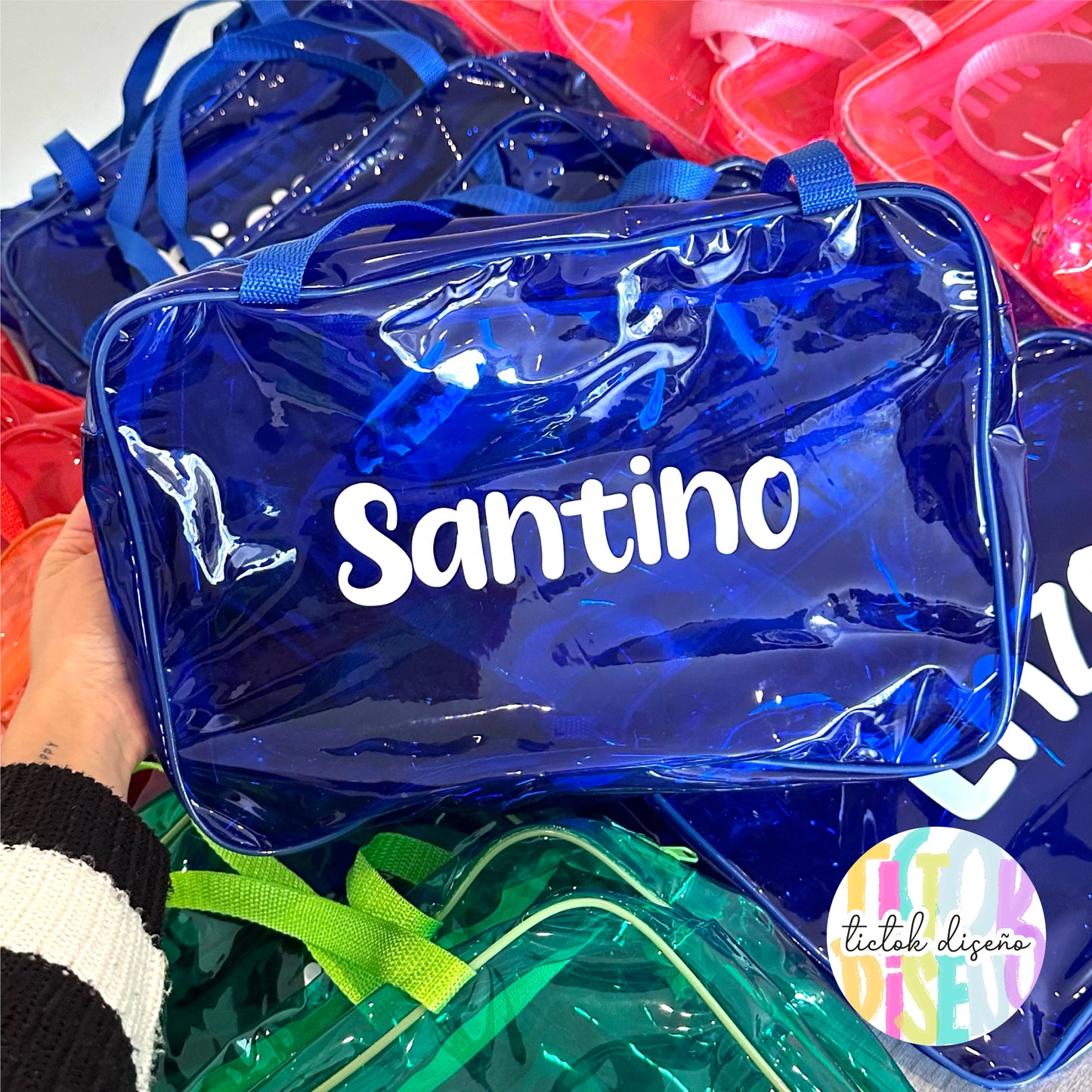 Loncheritas Transparentes o Neon