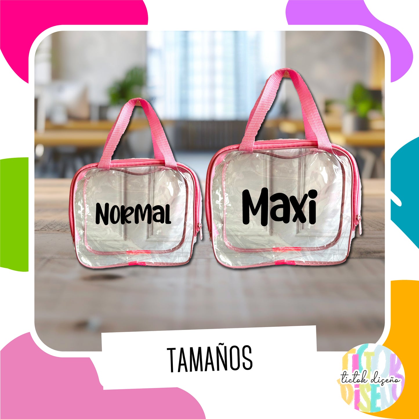 Loncheritas Transparentes o Neon
