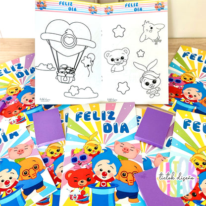 Libritos para colorear