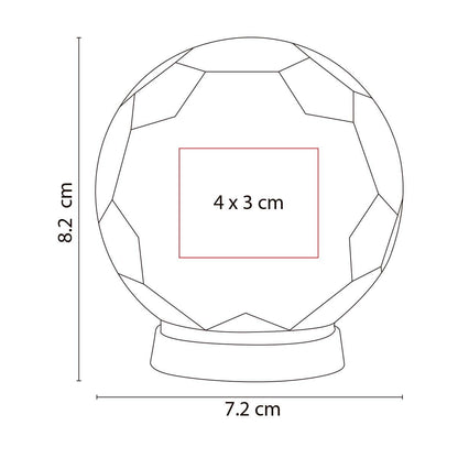 Alcancía en forma de balón